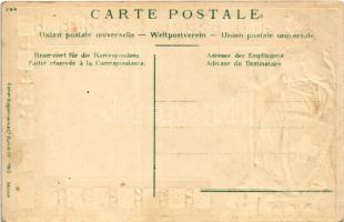 Porrentruy, general view with coats of arms of the Swiss cantons. Edition Guggenheim & Co. Art N...