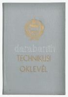 1983 Sütő technikusi oklevél