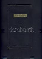 1902 Eperjesi jogi akadémia leckekönyv többek között Vécsey Tamás, Schwartz Gyula, Hajnik Imre, Lechner Ágoston, Sághy Gyula, Concha Győző aláírásával