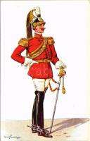 Vatican City, Citta del Vaticano; Guardia Nobile in grande uniforme / Noble guard, uniform