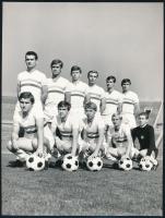 1968 Az aranyérmes magyar olimpiai labdarúgó csapat csoportképe 24x16 cm