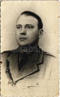 1945 Román katona / WWII Romanian military, soldier. photo (EK)