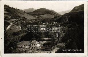 1929 Bellus-fürdő, Belusské Slatiny Kúpele, Slatina Belusa; fürdő látképe / general view, spa. photo (EK)
