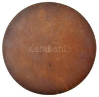 Soltra Elemér (1922-2013) DN "Mosonmagyaróvár" egyoldalas bronz emlékérem (120mm) T:1-