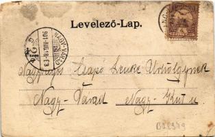 1901 Barlangliget, Höhlenhain, Tatranská Kotlina (Tátra, Magas-Tátra, Vysoké Tatry); látkép. Balkány...