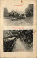 1909 Nagyrőce, Nagy-Rőcze, Gross-Rauschenbach, Velká Revúca; Vasas gyógyfürdő, Fürdői út. Lévai Izsó kiadása / spa, bath, road (fl)