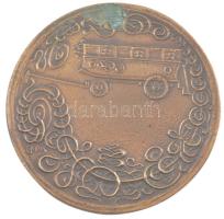 Lapis András (1942- ) DN "Munkatársunknak nyugdíjbavonulása alkalmából" bronz emlékérem (8...