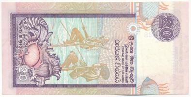 Sri Lanka 1995. 2R T:I- Sri Lanka 1995. 20 Rupees C:AU Krause P#109