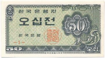 Dél-Korea 1962. 50j T:I South Korea 1962. 50 Jeon C:UNC Krause P#29a