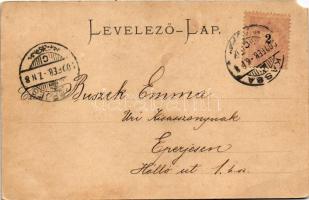 1900 Kassa, Kosice; Bankó-fürdő. Varga Bertalan kiadása / spa, bath in Bankov (EM)