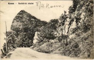 1915 Kassa, Kosice; Bankói út részlet. Varga Bertalan kiadása / spa, road in Bankov (EB)