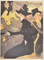 Toulouse-Lautrec - Divan Japonais plakát reprint 70x90 cm