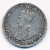 Brit Nyugat-Afrika 1917. 1Sh Ag "V. György" T:2- patina, kis ph British West Africa 1917. 1 Shilling Ag "George V" C:VF patina, small edge error Krause KM#12
