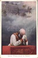 The praying Franz Josef