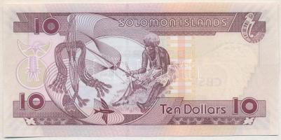 Salamon-szigetek 1986. 10D T:I Solomon Islands 1986. 10 Dollars C:UNC Krause KM#15a
