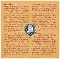 2009. 5Ft-200Ft "Haydn" (6xklf) forgalmi sor + "Joseph Haydn" Ag emlékérem (12g/...