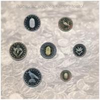 2008. 1Ft-100Ft (7xklf) "Búcsú az egy- és kétforintostól" forgalmi sor szettben T:PP 
Ada...