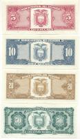 Ecuador 1988. 5S + 10S + 20S + 50S T:I
Ecuador 1988. 5 Sucres + 10 Sucres + 20 Sucres + 50 Sucres C...