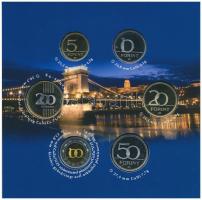 2009. 5Ft-200Ft (6xklf) "Lánchíd" forgalmi sor szettben T:PP Adamo FO43.1