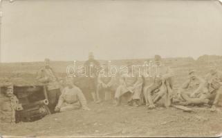 Military WWI Hungarian artillery unit photo
