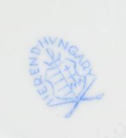 Herendi virág bonbonniere. Kézzel festett, jelzett, hibátlan d: 8 cm