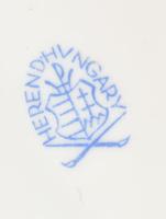 Herendi Viktória mintás hamutál. Kézzel festett, jelzett, hibátlan 14x9 cm