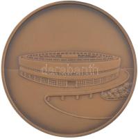 1989. "Magyar Ifjúsági Asztalitenisz Világfesztivál" bronz emlékérem (60mm) T:2