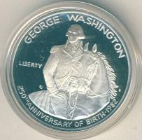 USA 1982. 1/2$ Ag "Washington" díszkiadásban, tanúsítvánnyal T:PP