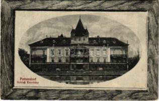 1916 Pottendorf, Schloss Esterházy. No. 22719 Josef Popper / castle (EK)