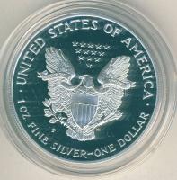 USA 1999. 1$ Ag "Liberty" exkluzív díszkiadásban, tanúsítvánnyal T:PP