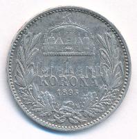 1895KB 1K Ag "Ferenc József" T:2-
Adamo K5