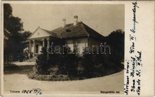 1925 Tolcsva (Tokaj), Margarétha lak, kúria, kastély. photo