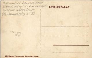 Budapest VIII. Norbertinum, Premontrei rend hittudomány és tanárképző intézet internátusa, gang papn...