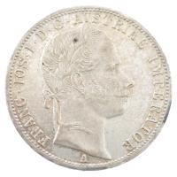 Ausztria 1863A 1Fl Ag "Ferenc József" T:1- patina, egy karc
Austria 1863A 1 Florin Ag &qu...