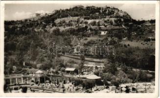 1943 Budapest XI. Citadella a Szt. Gellért Hullámfürdőből (EK)