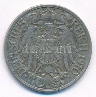 Német Birodalom 1910A 25pf Ni T:2,2- patina, ü.
German Empire 1910A 25 Pfennig Ni C:XF,VF patina, d...