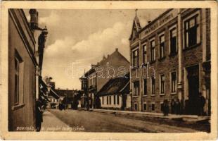 1936 Bonyhád, Római katolikus polgári leányiskola (felületi sérülés / surface damage)