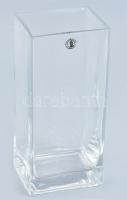Modern üveg váza Kis lepattanással 22 cm