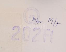 Boldizsár István (1897-1984): Táj. Rézkarc, jelzett, hátoldalán Rézkarcoló Művészek Alkotóközösségén...