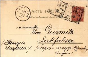 1900 Paris, Colonne Vendome, Tour Eiffel, Quai au Fleurs, Colonne de Juillet, Arc de Triomphe de l&#...