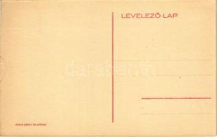 Tarcadobó, Tarca-Dobó, Dubovica; Freskó részlet Dr. Baán Achilles dobói kastélyából. Divald Károly f...