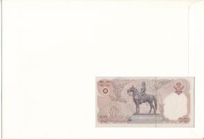 Thaiföld 1980. 10B felbélyegzett borítékban, bélyegzéssel T:I Thailand 1980. 10 Baht in envelope wit...