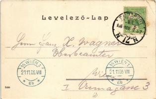 1906 Budapest, Ferenc József híd (EK)