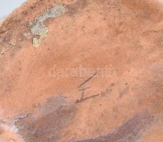 Kerámia kakas. Mázas kerámia, Jelzett, hibátlan 21 cm