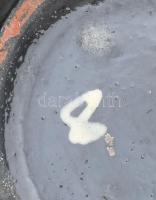 Iparművész, keleti mintás kerámia tányér. Jelzett, hibátlan 18 cm