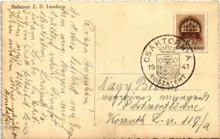 1941 Alsólendva, Alsó-Lendva, Dolnja Lendava; Zdravstveni dom / Egészségház. Balkányi E. kiadása / h...