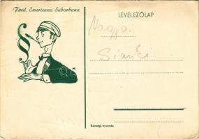 1940 Foed. Emericana Suburbana. Studentika képeslap, Bánsági nyomda / Hungarian Studentica postcard (EK)