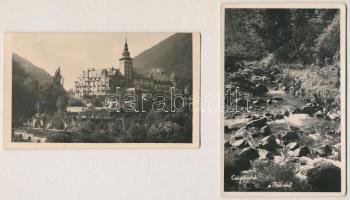 49 db MODERN fekete-fehér retro magyar város képeslap / 49 modern black and white retro Hungarian to...