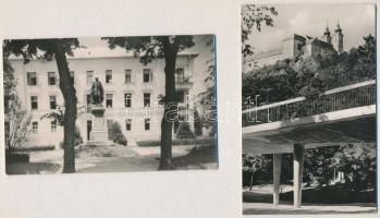 BALATON - 31 db MODERN fekete-fehér retro magyar város képeslap