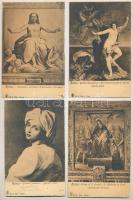 Római múzeumi képek - 31 db régi motívum képeslap / Roma - 31 pre-1945 museum motive postcards (E. Risi)